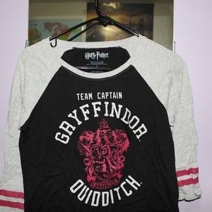 Harry Potter Gryffindor Quidditch Captain Shirt
